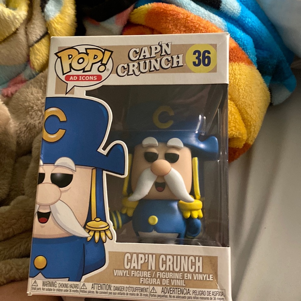 Ad icon Cap’n Crunch funko pop